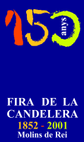 Cartell 150 Anys de la Fira de la Candelera - Accs directe a la web oficial de la Fira.